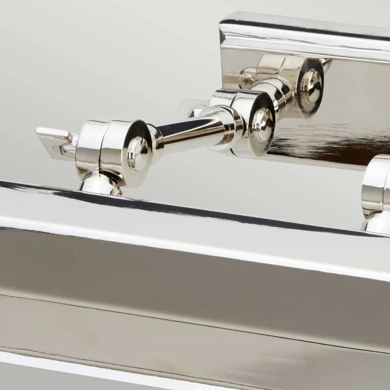 Elstead Lighting LED Schilderijverlichting Chawton | 2X E14 Max 40W | Dimbaar | Polished Nickel thumbnail 2