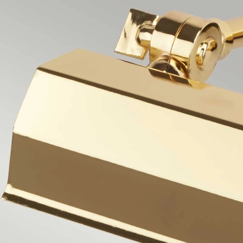 Elstead Lighting LED Schilderijverlichting Chawton | 1X E14 Max 40W | Dimbaar | Polished Brass thumbnail 2