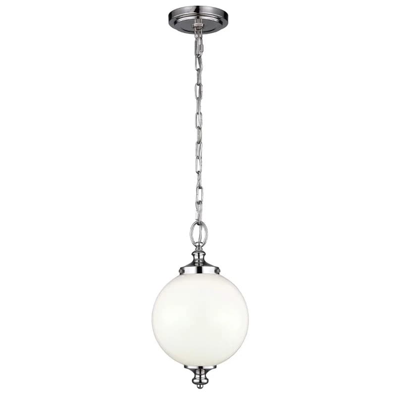 Feiss LED Hanglamp Parkman | 1X E27 Max 60W | Dimbaar | Polished Nickel