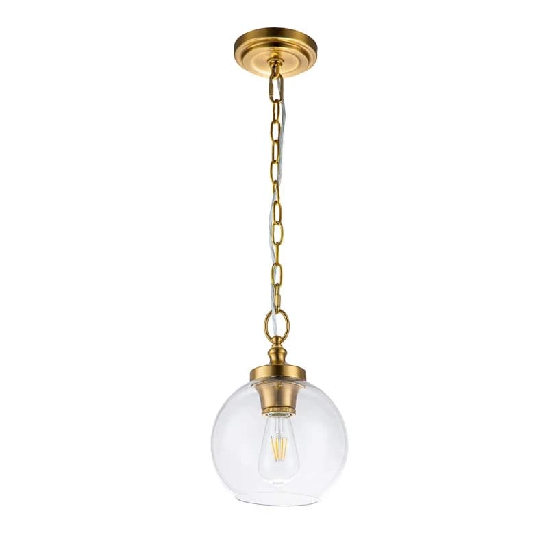 Feiss LED Hanglamp Tabby | 1X E27 Max 60W | Dimbaar | Burnished Brass thumbnail 2