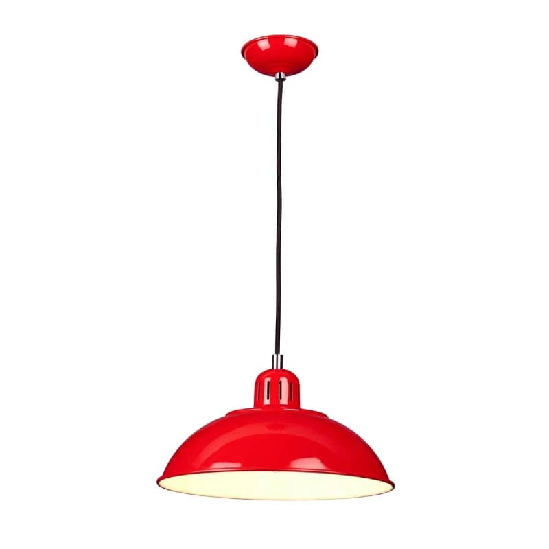 Elstead Lighting LED Hanglamp Franklin | 1X E27 Max 60W | Dimbaar | Red