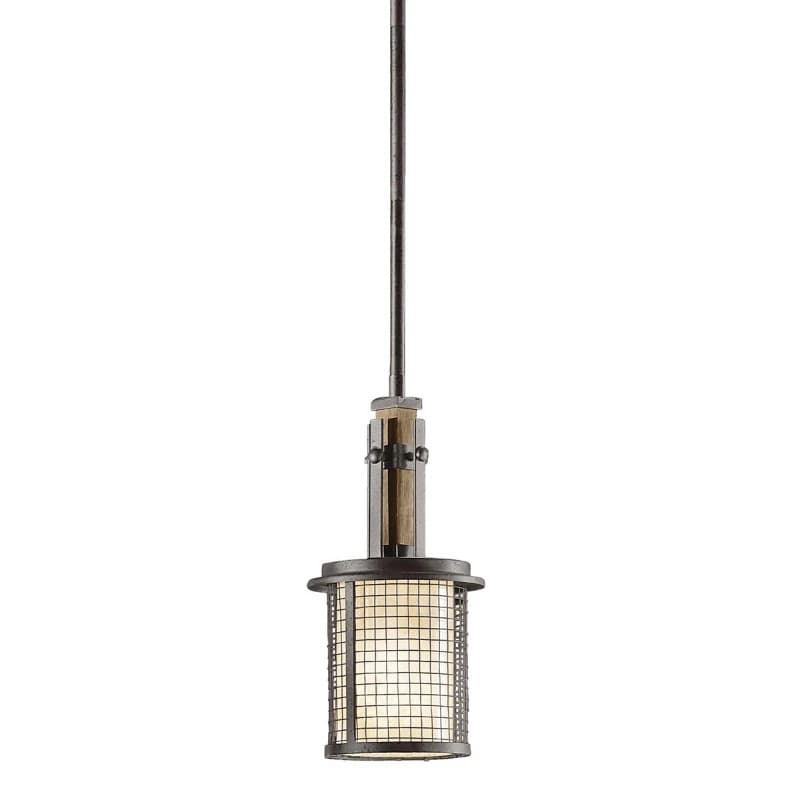 Kichler LED Hanglamp Ahrendale | 1X E27 Max 60W | Dimbaar | Anvil Iron