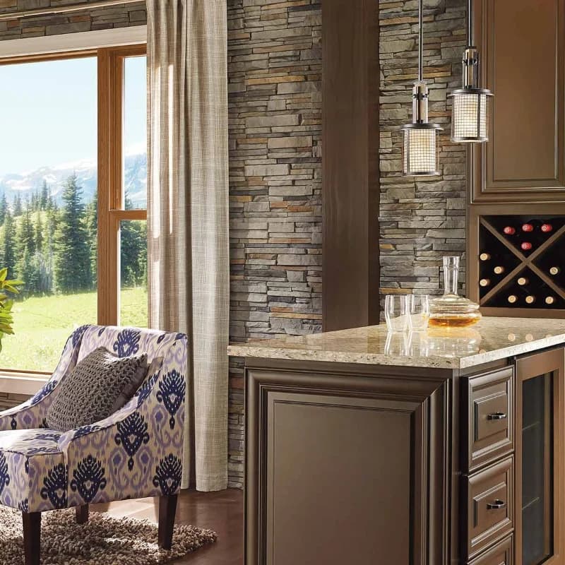 Kichler LED Hanglamp Ahrendale | 1X E27 Max 60W | Dimbaar | Anvil Iron thumbnail 2