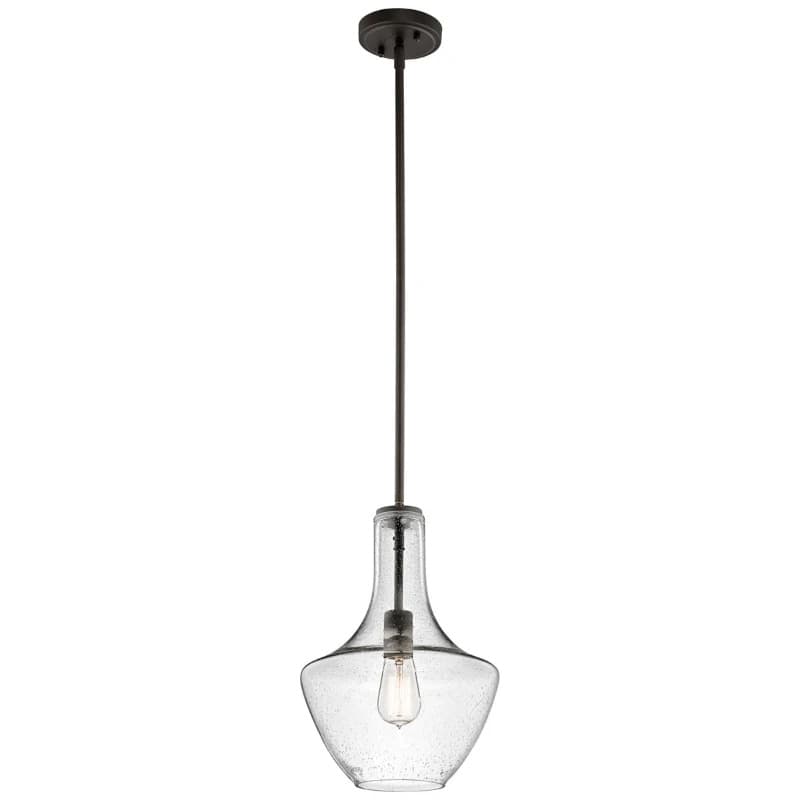 Kichler LED Hanglamp Everly | 1X E27 Max 60W | Dimbaar | Olde Bronze