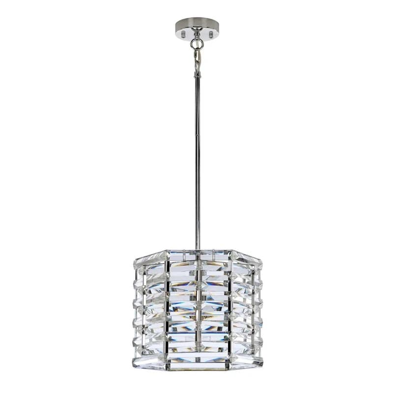 Elstead Lighting LED Hanglamp Shoal | 1X E27 Max 60W | Dimbaar | Polished Nickel thumbnail 2