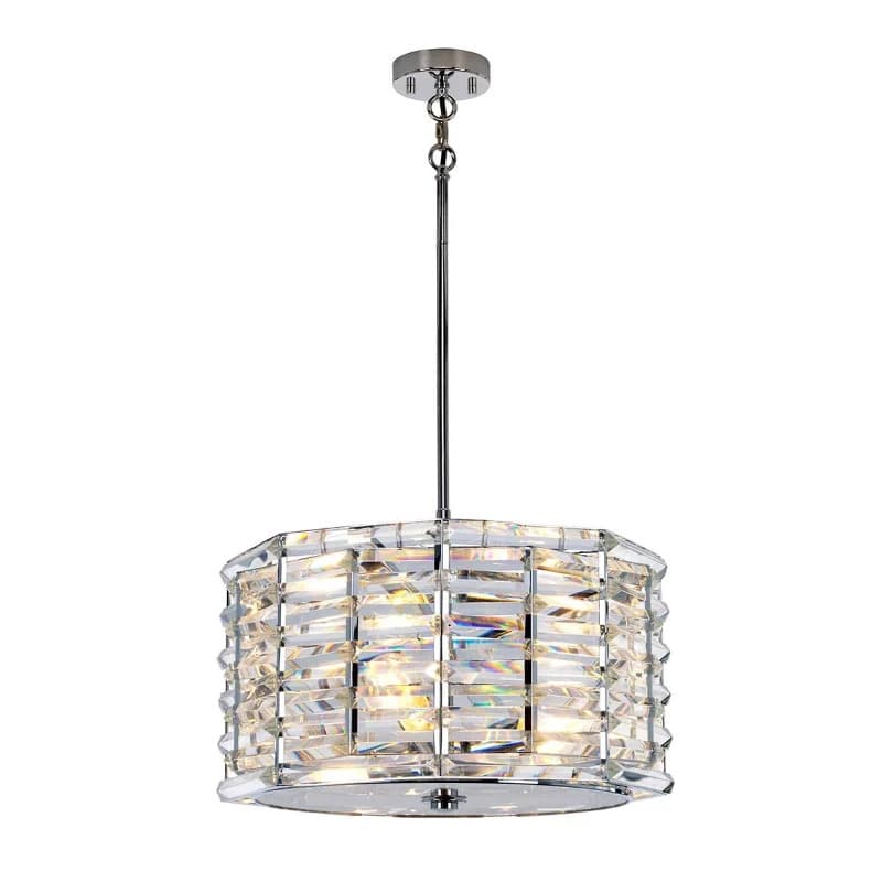Elstead Lighting LED Hanglamp Shoal | 4X E27 Max 60W | Dimbaar | Polished Nickel