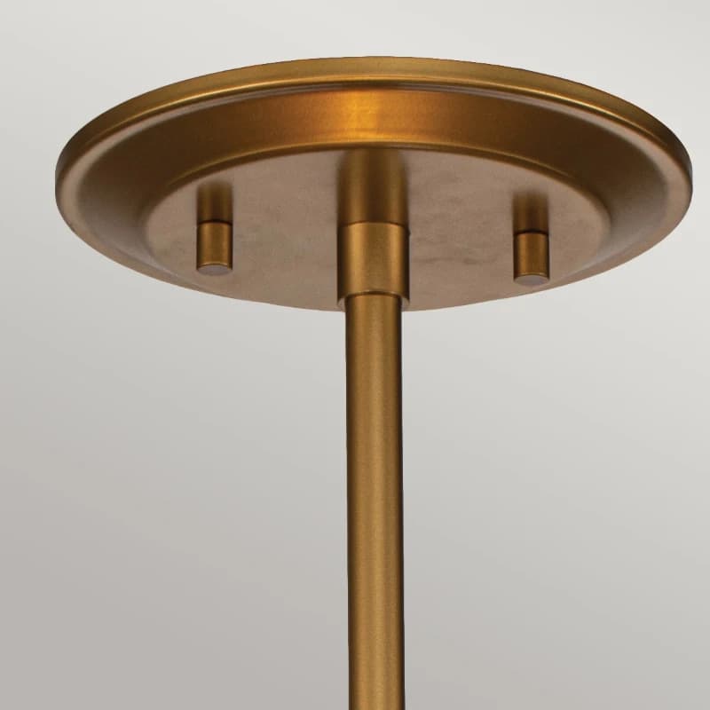 Elstead Lighting LED Hanglamp Ziggy | 1X E27 Max 40W | Dimbaar | Lacquered Gold thumbnail 2