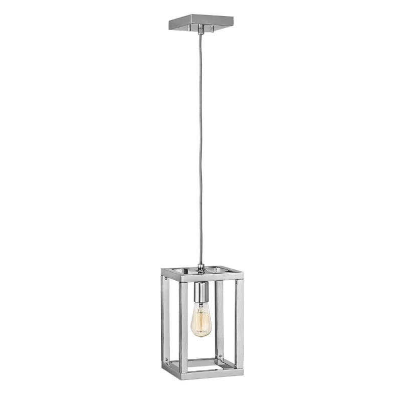 Hinkley/ Fredrick Ramond LED Hanglamp Ensemble | 1X E27 Max 60W | Dimbaar | Polished Nickel