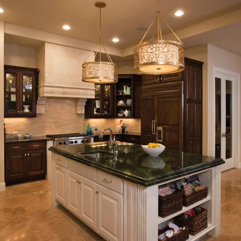 Feiss LED Kroonluchter | 4X E27 Max 60W | Dimbaar | Silver Leaf Patina thumbnail 2