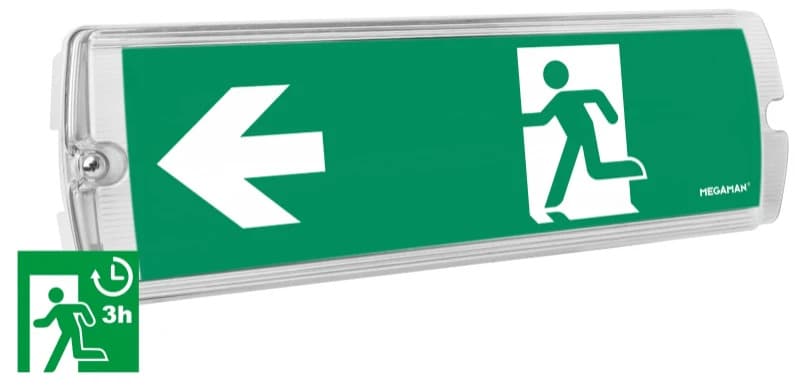 Megaman LED Noodverlichtingsarmatuur | 4.5W 6500K 150lm | IP65 Wandopbouw | MM11052 thumbnail 2