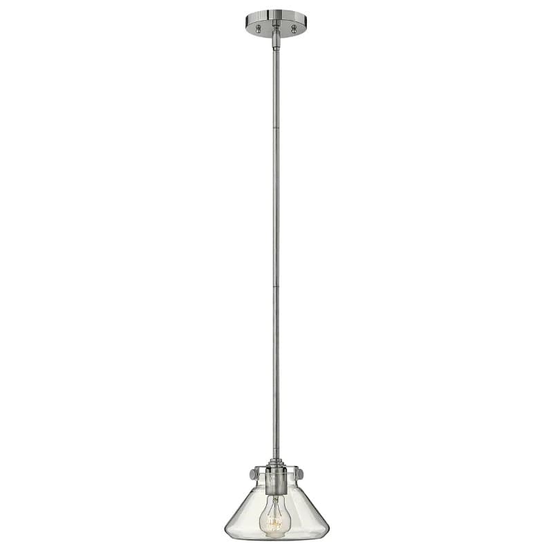 Hinkley LED Hanglamp Congress | 1X E27 Max 60W | Dimbaar | Chrome