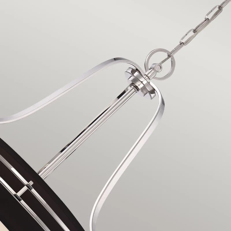 Quoizel LED Hanglamp Gotham | 4X E27 Max 60W | Dimbaar | Imperial Silver thumbnail 2