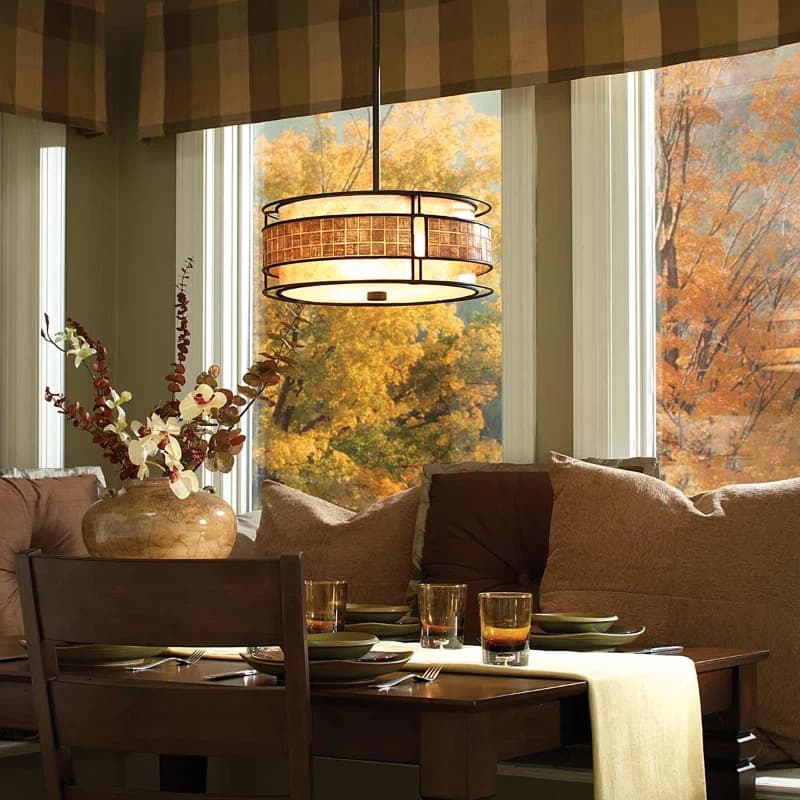 Quoizel LED Hanglamp Laguna | 4X E27 Max 60W | Dimbaar | Renaissance Copper thumbnail 2