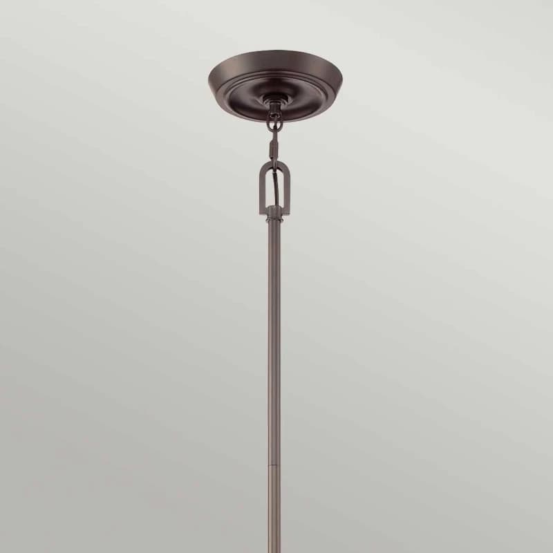Quoizel LED Hanglamp Penn Station | 3X E14 Max 40W | Dimbaar | Western Bronze thumbnail 2