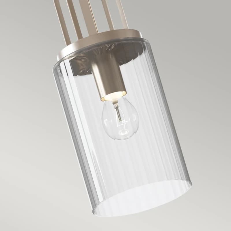 Kichler LED Hanglamp Kimrose | 1X E27 Max 60W | Dimbaar | Polished Nickel thumbnail 2