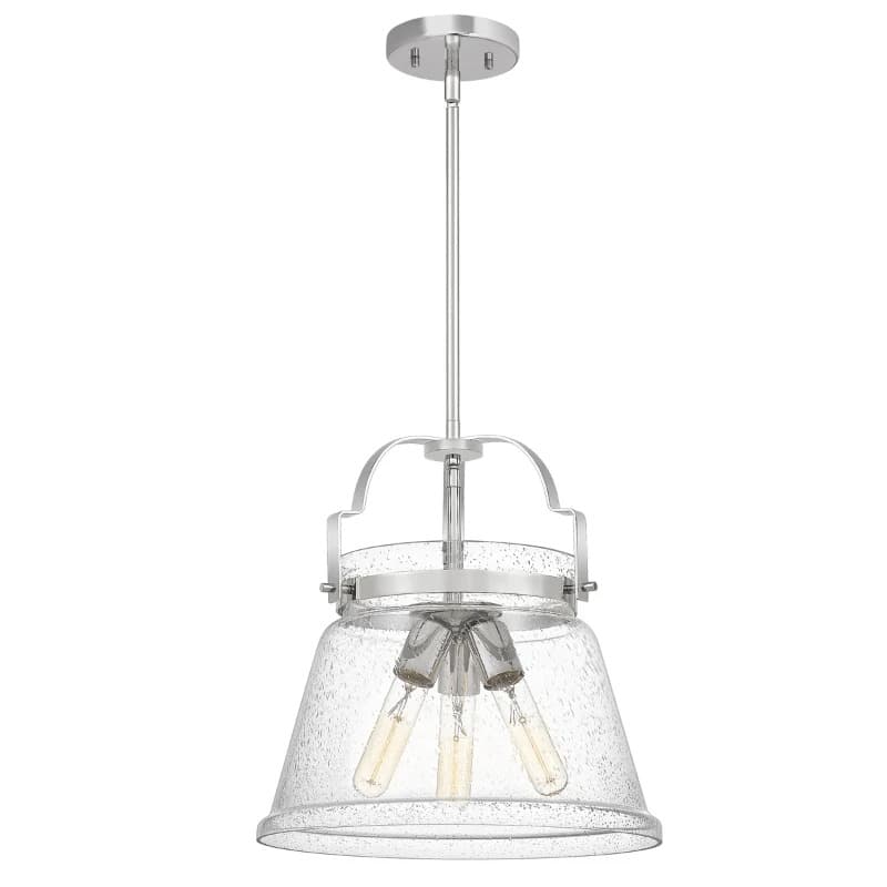 Quoizel LED Hanglamp Wimberley | 3X E27 Max 60W | Dimbaar | Polished Chrome