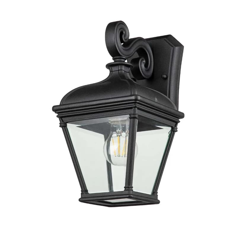 Elstead Lighting LED Wand Buitenlamp Bayview | 1X E27 Max 60W | IP44 | Dimbaar | Black thumbnail 2