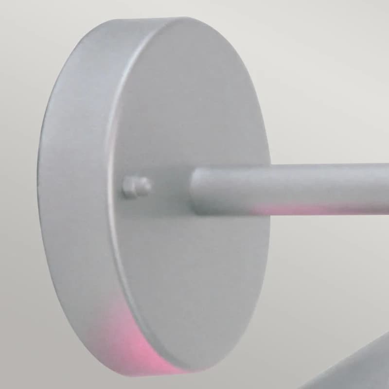 Elstead Lighting LED Wand Buitenlamp Copenhagen | 1X E27 Max 60W | IP44 | Dimbaar | Silver thumbnail 2