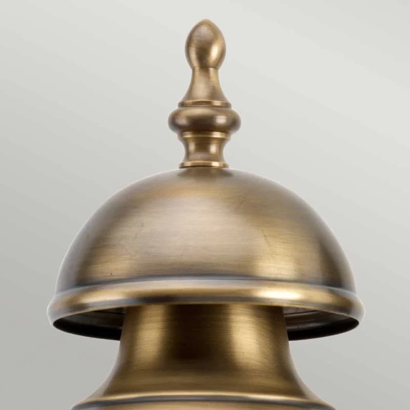 Elstead Lighting LED Wand Buitenlamp Downing Street | 1X E27 Max 60W | IP44 | Dimbaar | Aged Brass thumbnail 2