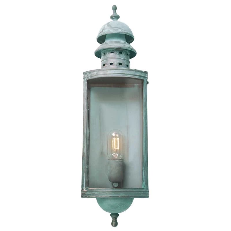 Elstead Lighting LED Wand Buitenlamp Downing Street | 1X E27 Max 60W | IP44 | Dimbaar | Verdigris