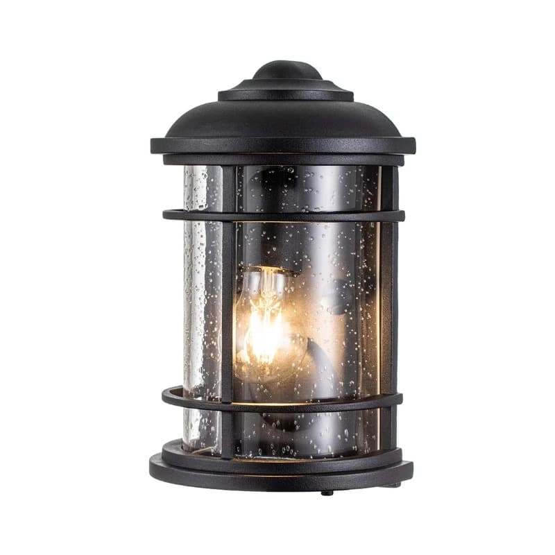 Feiss LED Buitenlamp Lighthouse | 1X E27 Max 60W | IP44 | Dimbaar | Textured Black