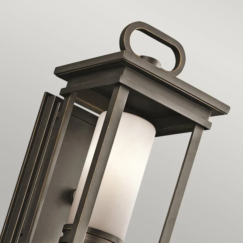 Kichler LED Wand Buitenlamp South Hope | 1X E14 Max 60W | IP44 | Dimbaar | Rubbed Bronze thumbnail 2