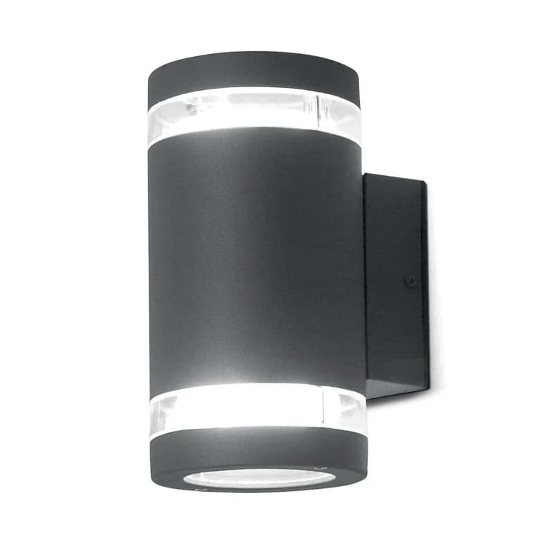 Elstead Lighting LED Wand Buitenlamp Magnus | 5.7W 3000K 830 | IP44 | Dimbaar | Graphite
