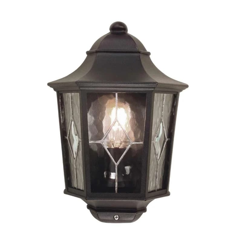 Elstead Lighting LED Buitenlamp Norfolk | 1X E27 Max 60W | IP44 | Dimbaar | Black