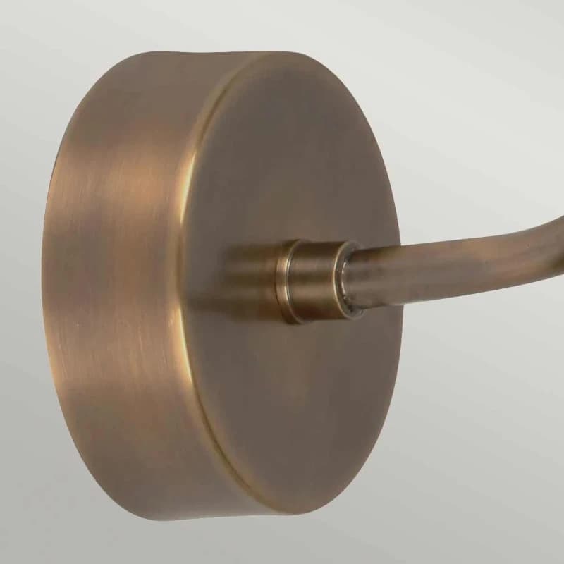 Elstead Lighting LED Wand Buitenlamp Sheldon | 1X E27 Max 60W | IP44 | Dimbaar | Aged Brass thumbnail 2