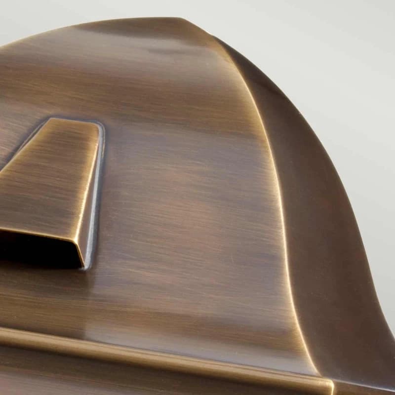 Elstead Lighting LED Wand Buitenlamp St James | 1X E27 Max 60W | IP44 | Dimbaar | Aged Brass thumbnail 2