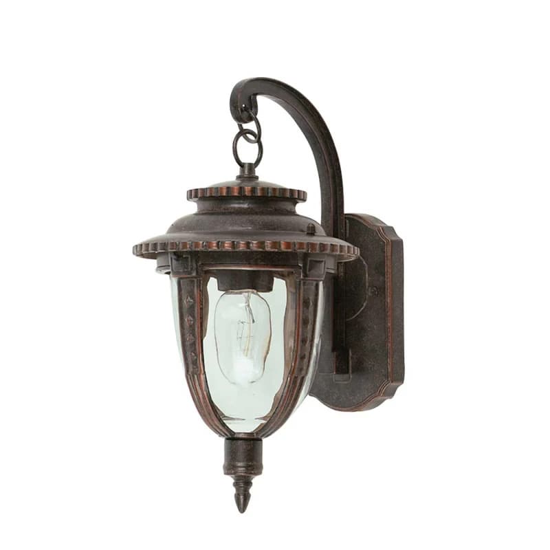 Elstead Lighting LED Wand Buitenlamp St Louis | 1X E27 Max 60W | IP44 | Dimbaar | Weathered Bronze