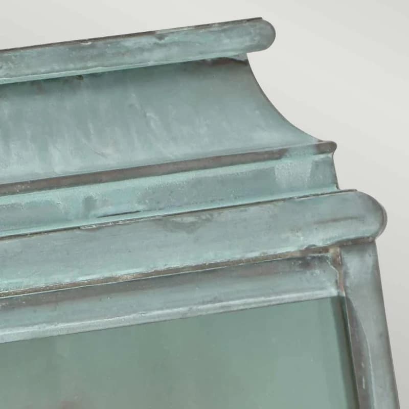 Elstead Lighting LED Wand Buitenlamp St Martins | 1X E27 Max 60W | IP44 | Dimbaar | Verdigris thumbnail 2