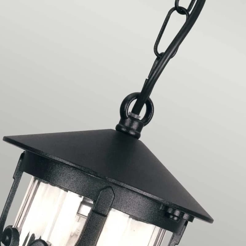 Elstead Lighting LED Buiten Hanglamp Hereford | 1X E27 Max 60W | Dimbaar | Black thumbnail 2