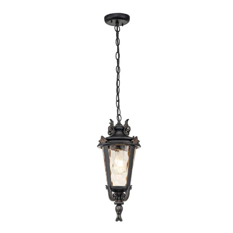 Elstead Lighting LED Buiten Hanglamp Baltimore | 1X E27 Max 60W | IP44 | Dimbaar | Weathered Bronze