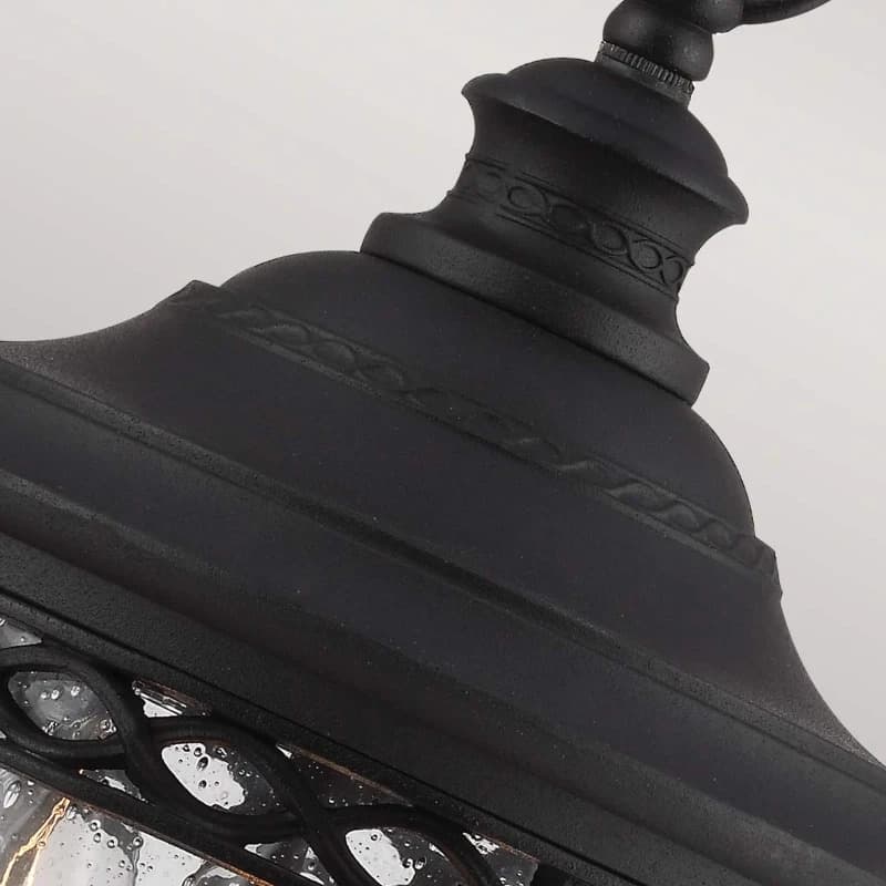 Feiss LED Buiten Hanglamp English Bridle | 3X E14 Max 60W | IP44 | Dimbaar | Black thumbnail 2