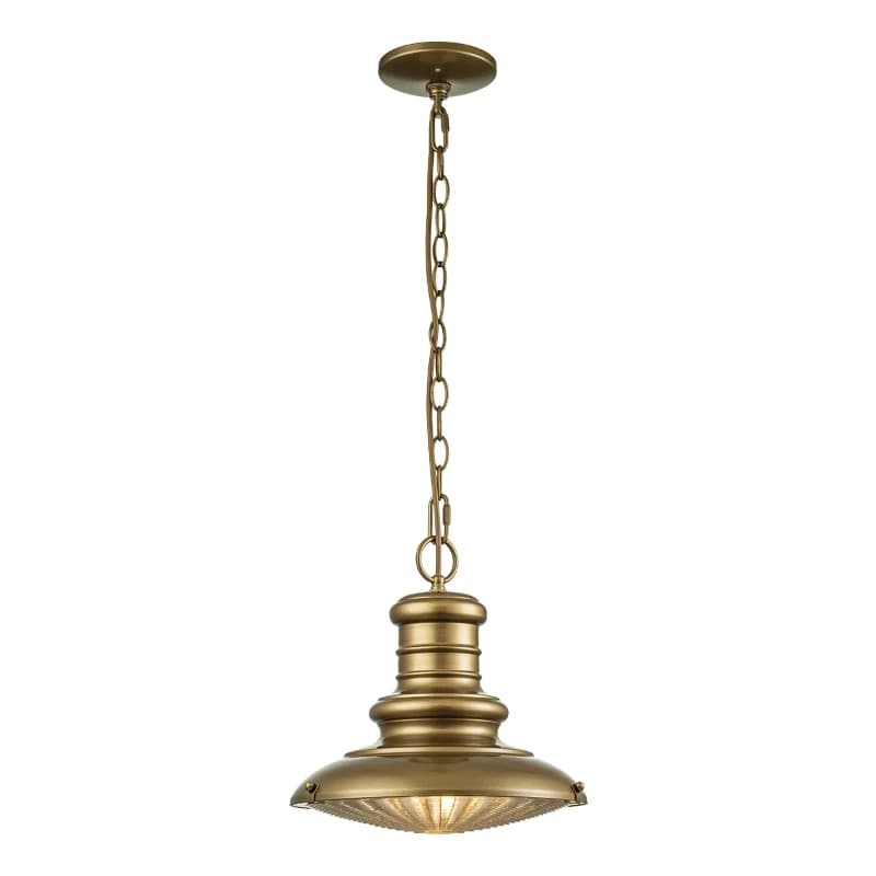 Feiss LED Buiten Hanglamp Redding Station | 1X E27 Max 60W | IP44 | Dimbaar | Painted Distressed Bronze