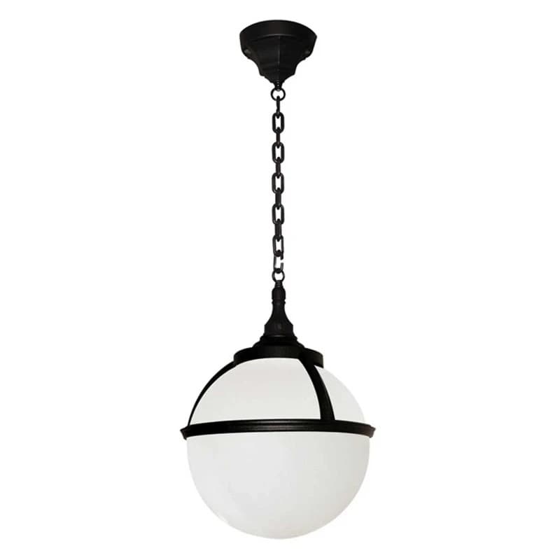 Elstead Lighting LED Buiten Hanglamp Glenbeigh | 1X E27 Max 60W | IP44 | Dimbaar | Black