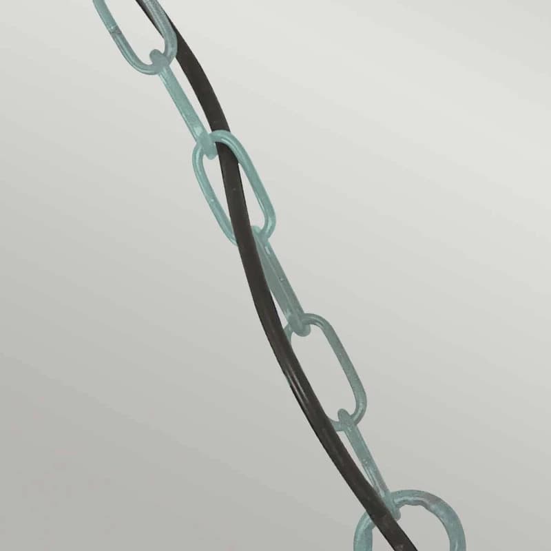 Elstead Lighting LED Buiten Hanglamp Sheldon | 1X E27 Max 60W | IP44 | Dimbaar | Verdigris thumbnail 2