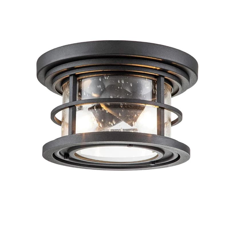 Feiss LED Buitenlamp Lighthouse | 2X E27 Max 40W | IP44 | Dimbaar | Textured Black