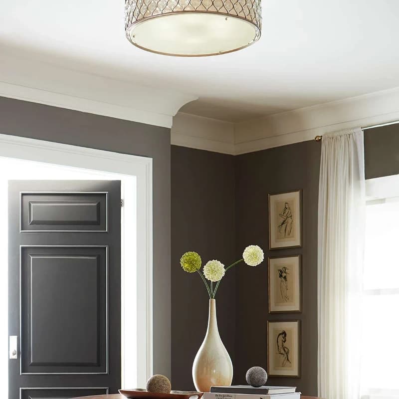 Feiss LED Plafondlamp Lucia | 6X E27 Max 60W | Dimbaar | Burnished Silver thumbnail 2