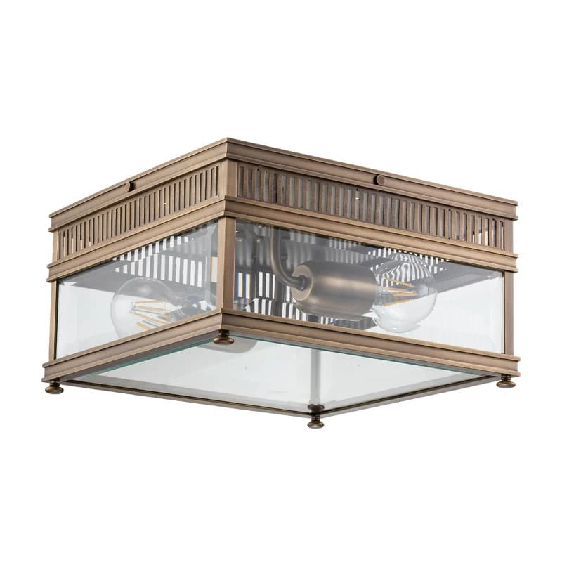 Elstead Lighting LED Buitenlamp Holborn | 2X E27 Max 60W | IP44 | Dimbaar | Dark Bronze