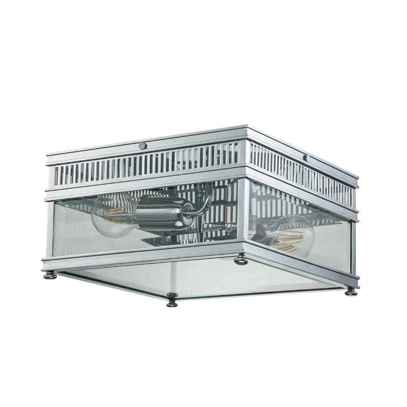 Elstead Lighting LED Buitenlamp Holborn | 2X E27 Max 60W | IP44 | Dimbaar | Polished Chrome