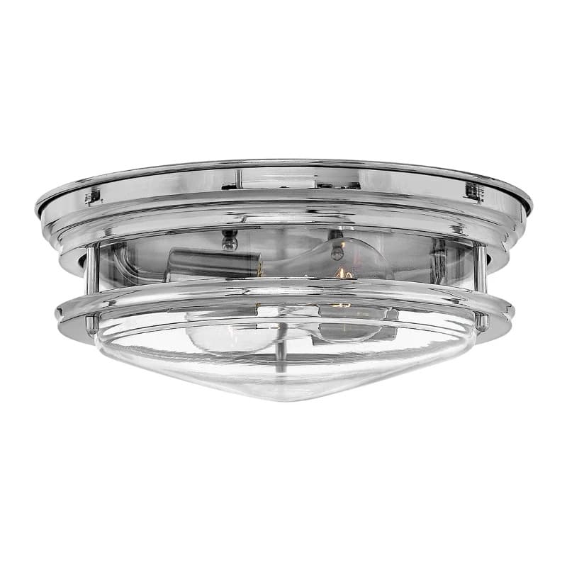 Hinkley LED Plafond Badkamerlamp Hadrian | 2X E27 Max 40W | IP44 | Dimbaar | Chrome