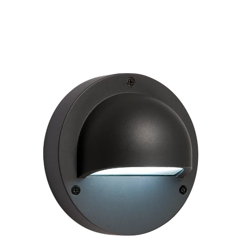 Garden Lights Wandlamp 12V | Deimos antraciet | 1.5W 50Lm 6000K | IP44