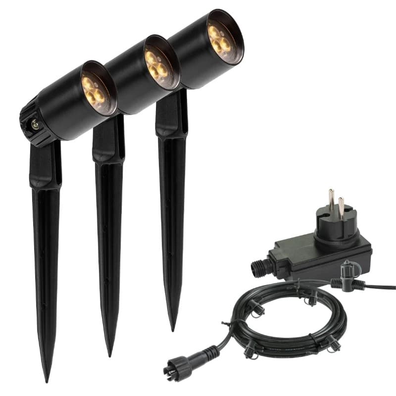 Garden Lights Grondpen 12V | Neso set | 2W 150Lm 3000K | IP44