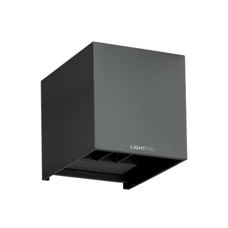 Lightpro Tuin Wandlamp Up/Down | Ixion Small 230V | 6W 500Lm 3000K | IP65