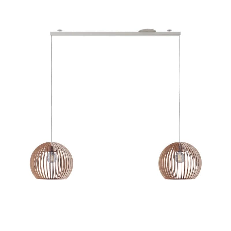 Lightswing Twin Ophangsysteem | 110cm Mat Wit | Geschikt voor 2 Hanglampen | Max 2.5kg Per Kant