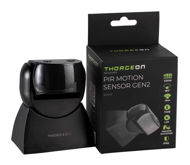 Thorgeon PIR Bewegingssensor | Plafond Opbouw IP65 180°