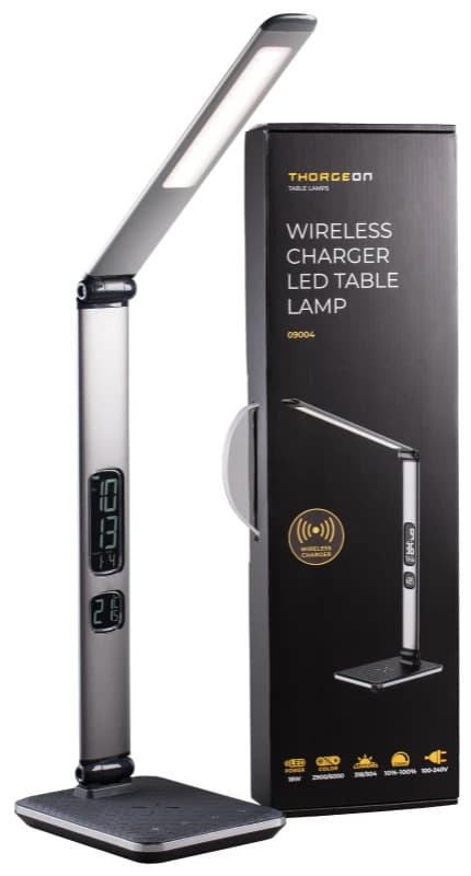 Thorgeon LED Tafellamp | 18W 2800K/6000K 504Lm | 828/860 | Dimbaar | Met Wireless Charging thumbnail 2
