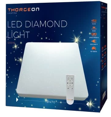 Thorgeon LED Plafond/Wandlamp | 72W 2700K/6500K 5100Lm | 827/865 IP20 thumbnail 2